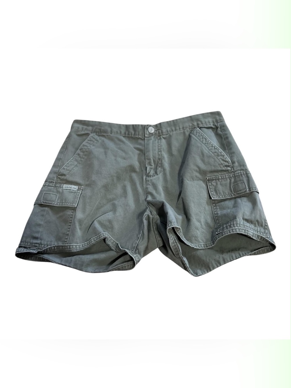 Calvin Klein Jeans Gray Cargo Shorts